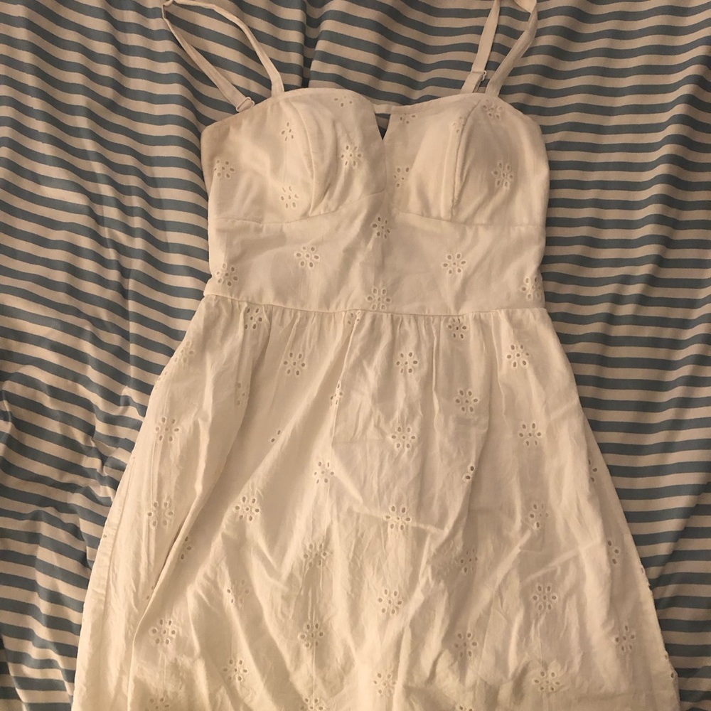 As U Wish White mini dress size small